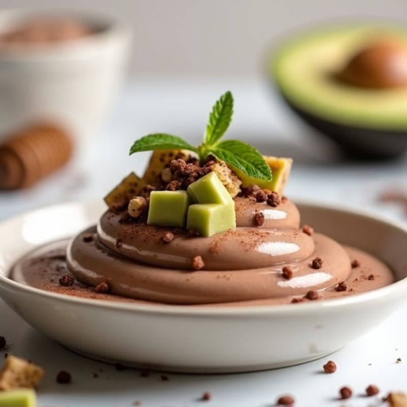 Silky Chocolate Protein Pudding