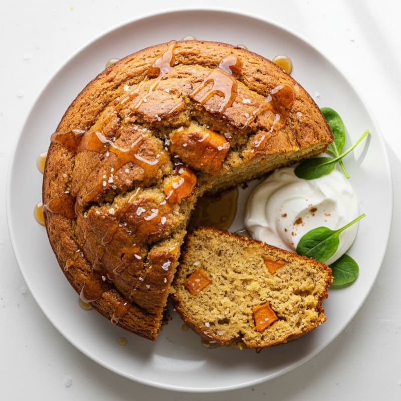 Golden Sweet Potato Spice Cake