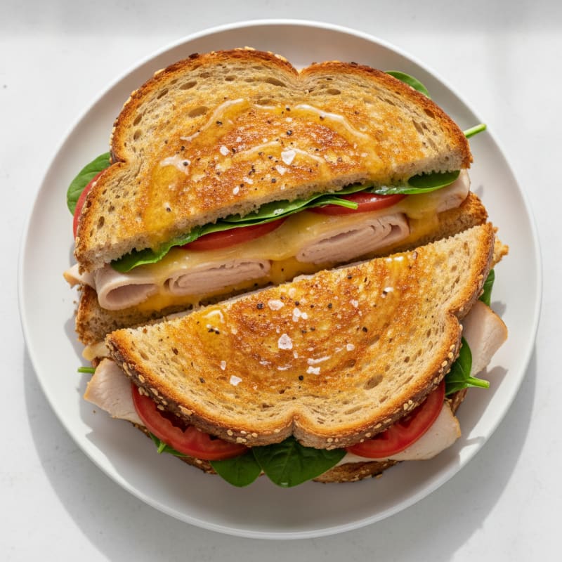 Ultimate Triple-Decker Grilled Cheese