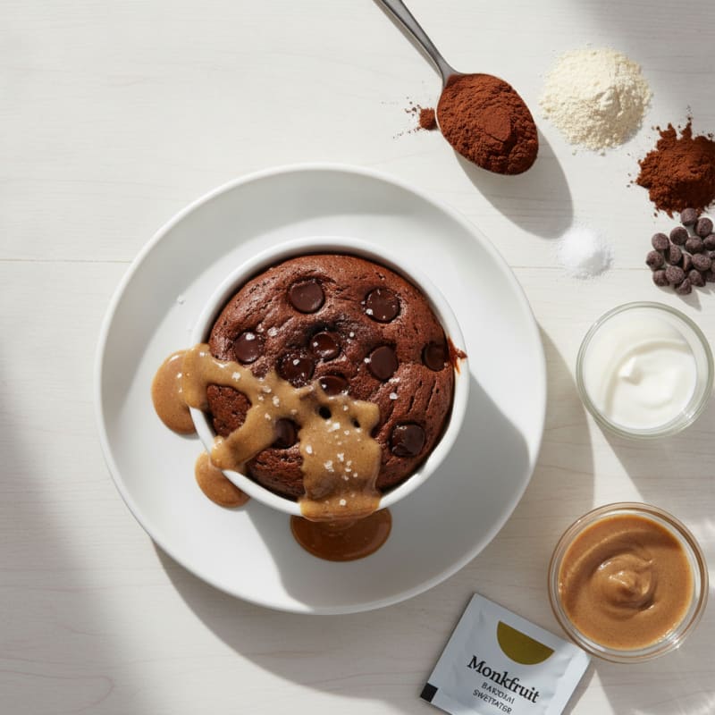 Decadent Chocolate Protein Mug Cake