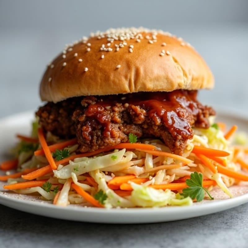 Slow Cooker Tangy Pulled Pork with Crunchy Slaw