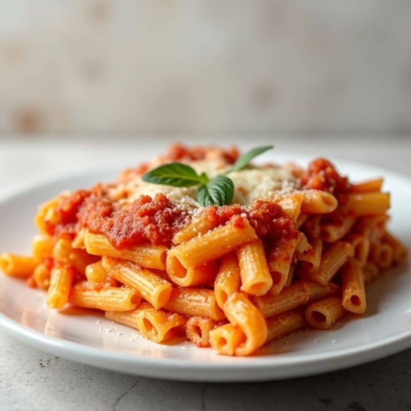 Protein-Packed Turkey and Ricotta Baked Ziti