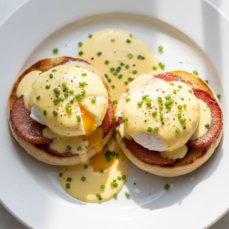 Classic Eggs Benedict with Hollandaise