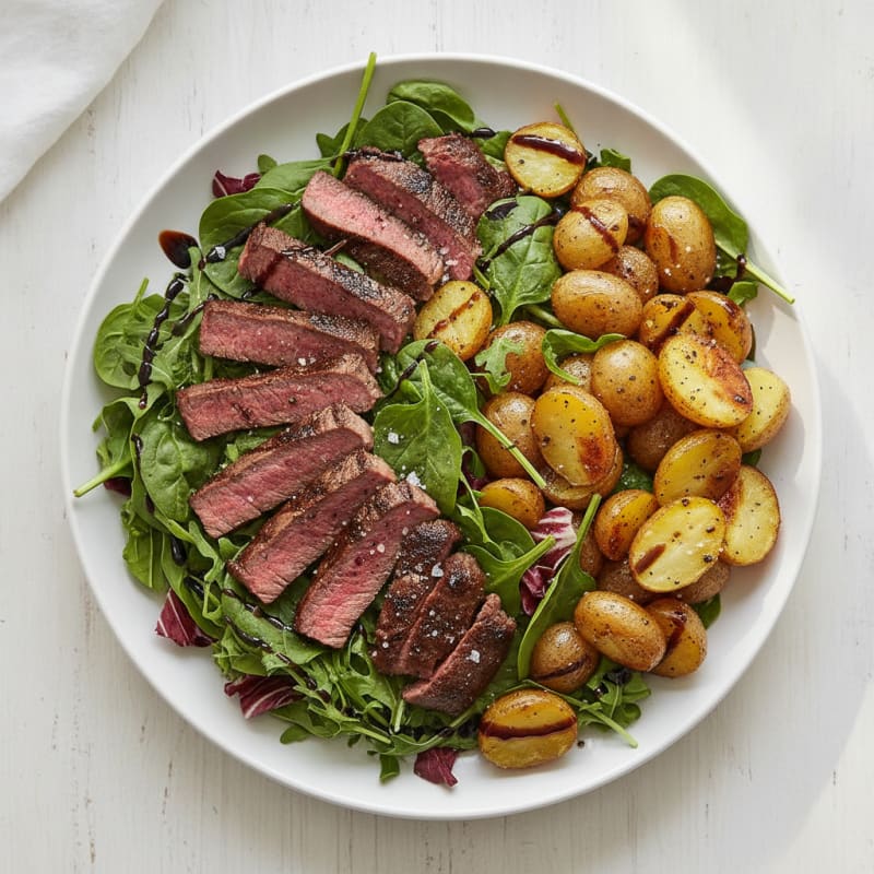 Steak and Roasted Potato Salad