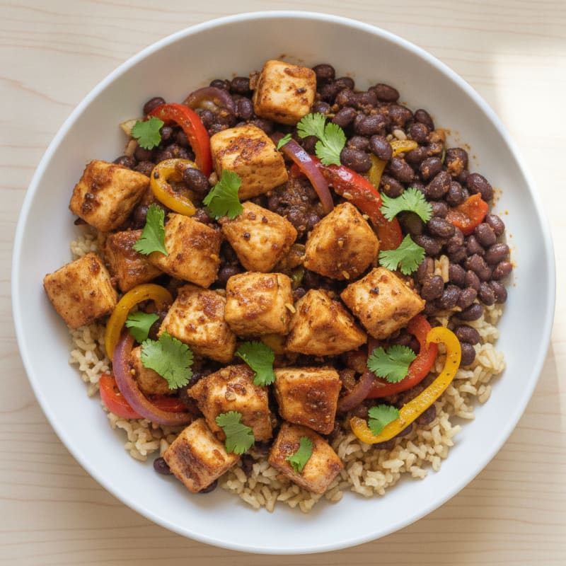 Chipotle Chicken and Black Bean Bowl