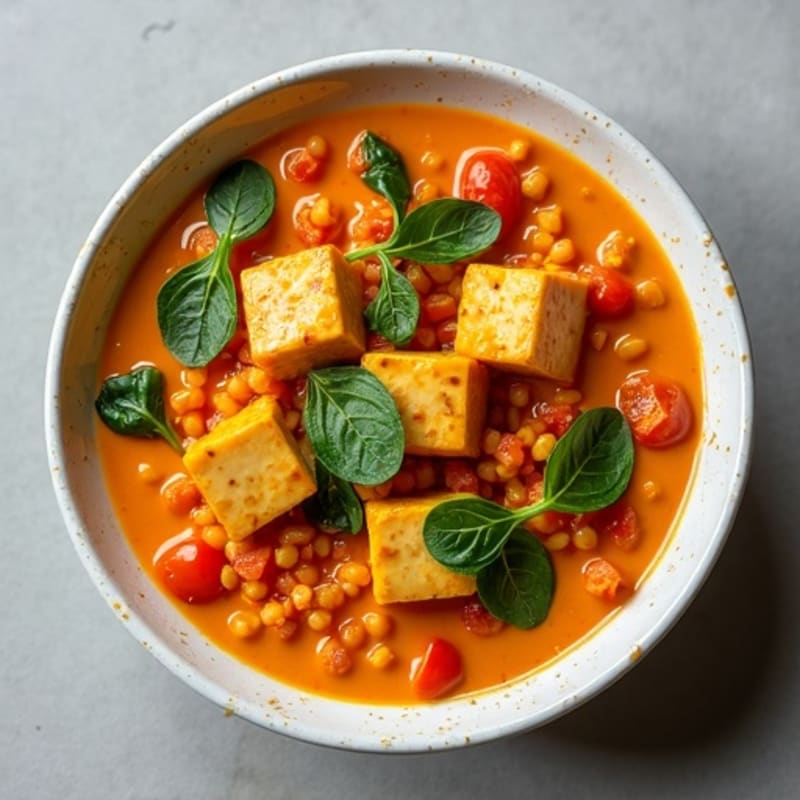 Creamy Coconut Red Lentil Curry