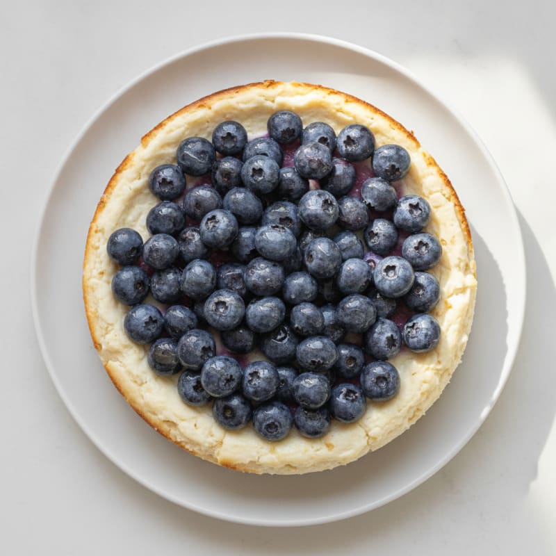 Creamy Greek Yogurt Protein Cheesecake