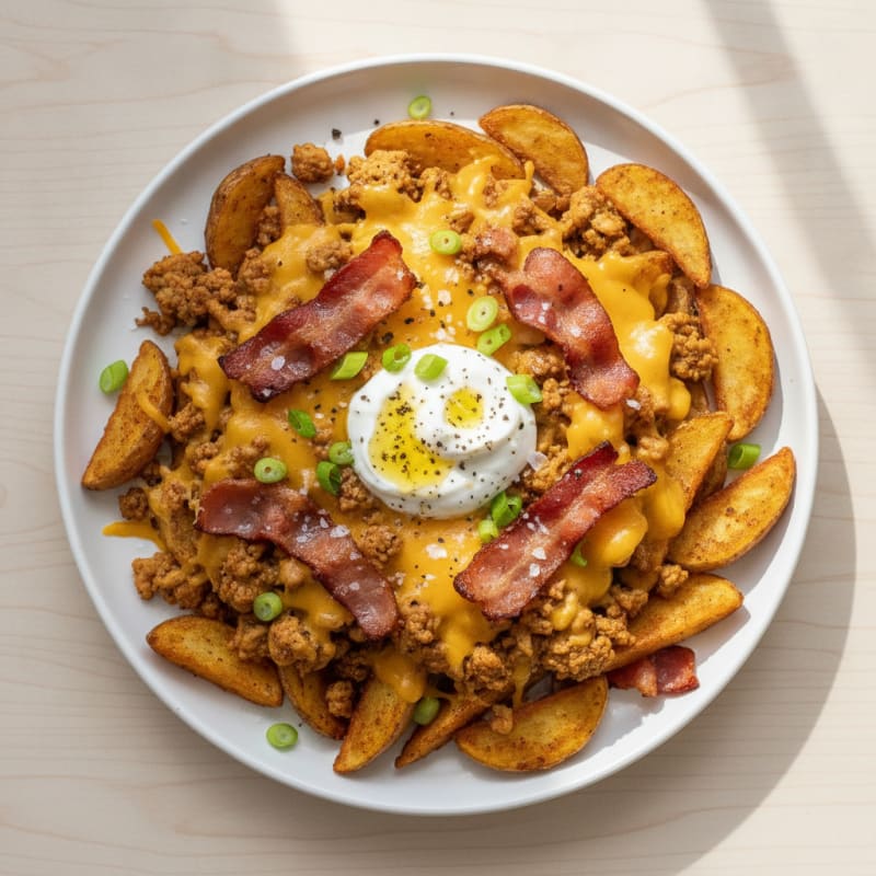 Loaded Bacon Cheese Fries