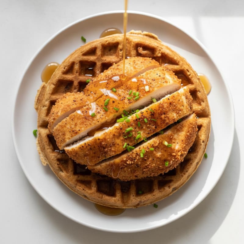 Golden Chicken & Waffles