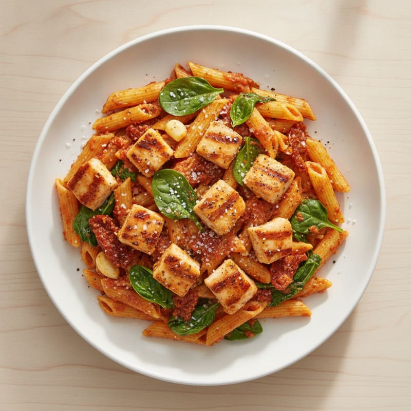 Sun-Dried Tomato Pesto Chicken Pasta