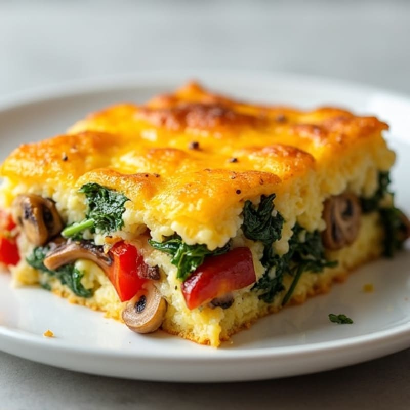 Hearty Veggie-Loaded Egg Bake
