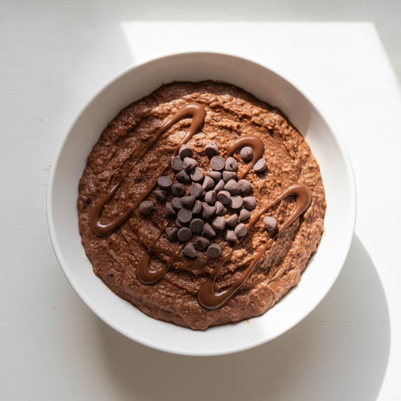 Cottage Cheese Chocolate Protein Pudding