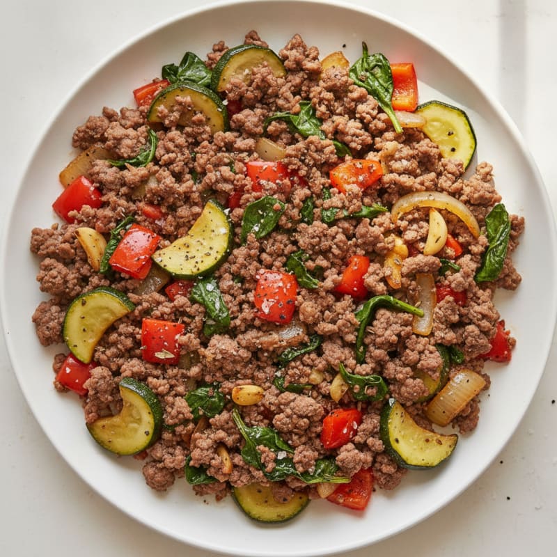 Savory Beef & Vegetable Skillet