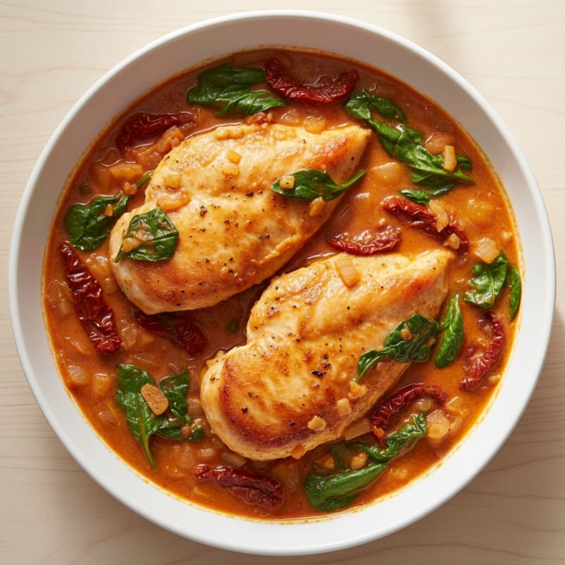 Creamy Tuscan Chicken Skillet