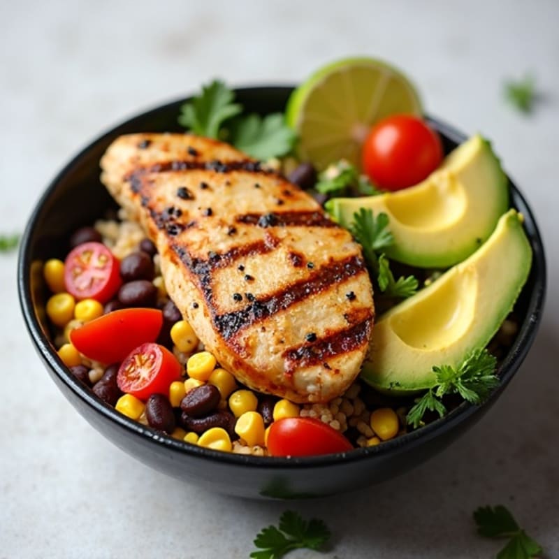 Hearty Black Bean Burrito Bowl
