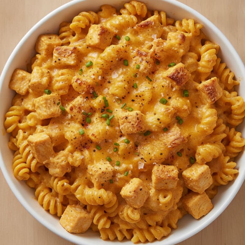 High-Protein Baked Macaroni and Cheese