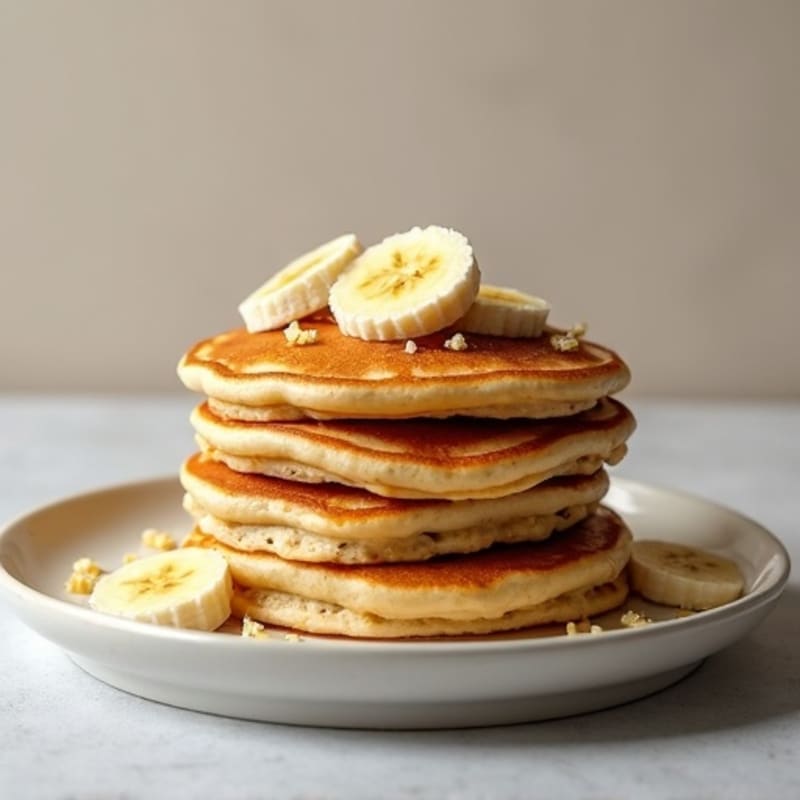 Protein-Packed Almond Flour Banana Pancakes