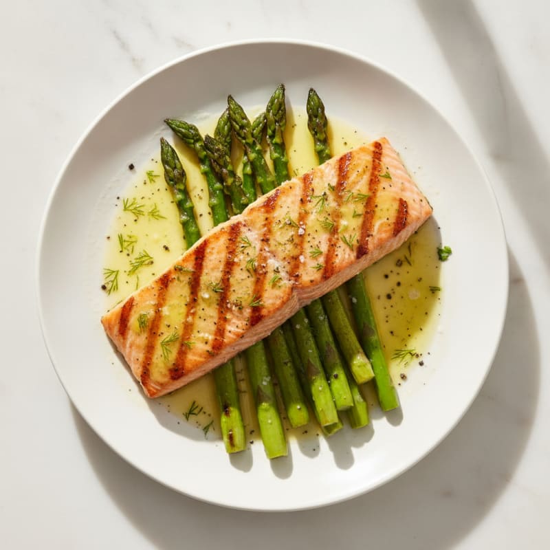 Lemon Herb Grilled Salmon