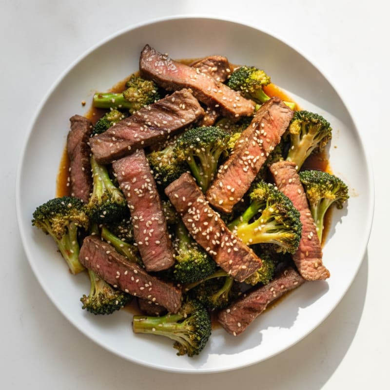 Sesame Beef & Broccoli Stir-Fry
