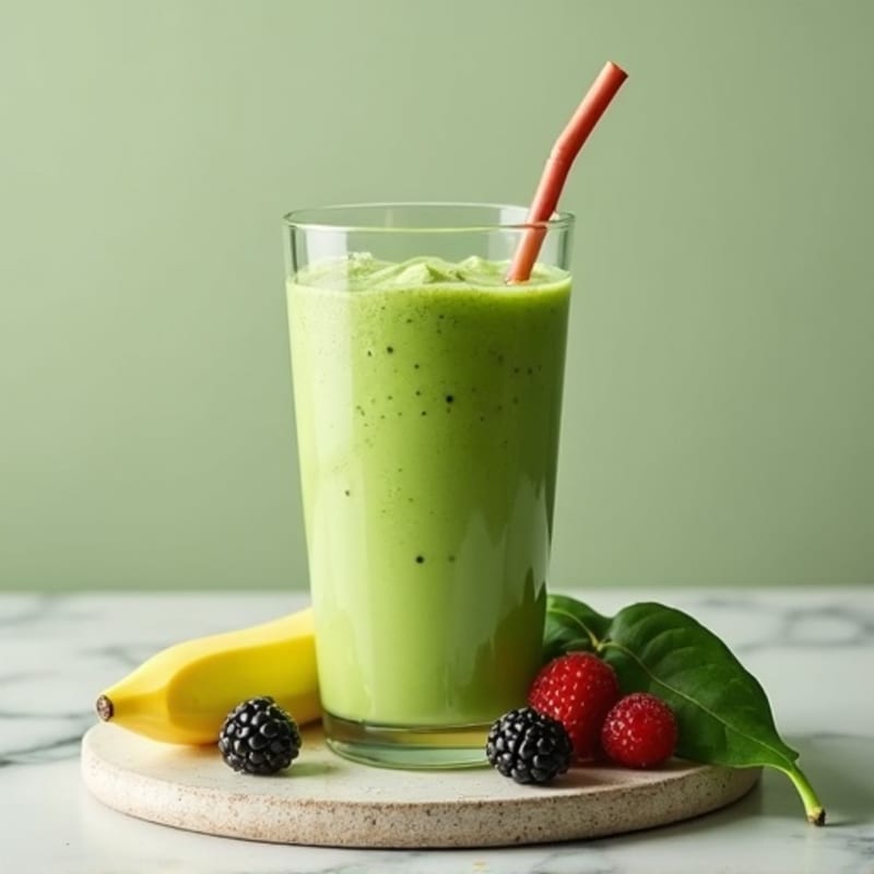 Creamy Protein-Packed Matcha Green Tea Smoothie