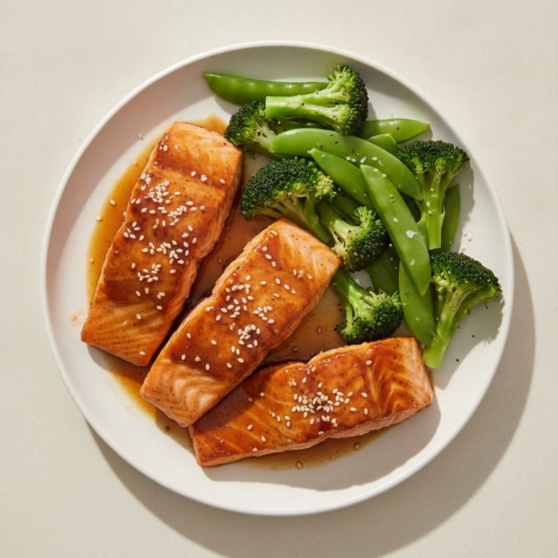 Teriyaki Glazed Salmon