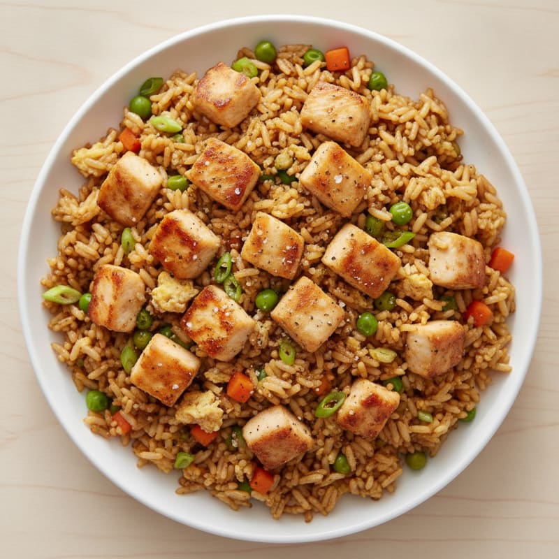 Savory Chicken and Vegetable Fried Rice