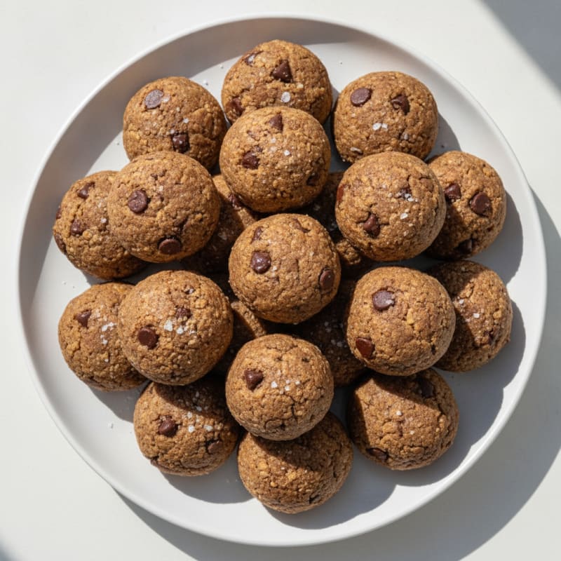 No-Bake Chocolate Chip Protein Bites