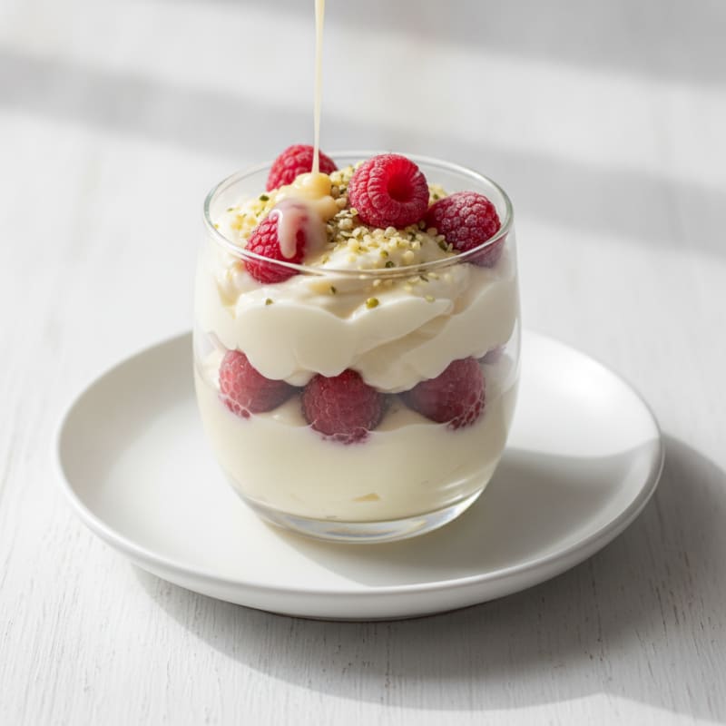 Vanilla Protein Pudding Parfait