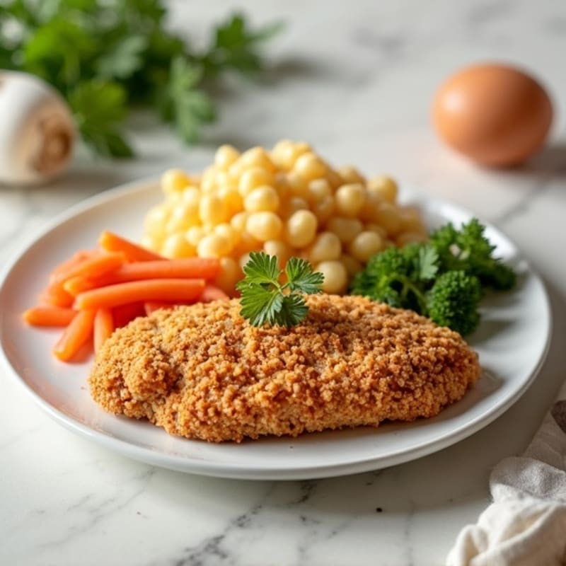 Crispy Oven-Baked Almond-Crusted Chicken