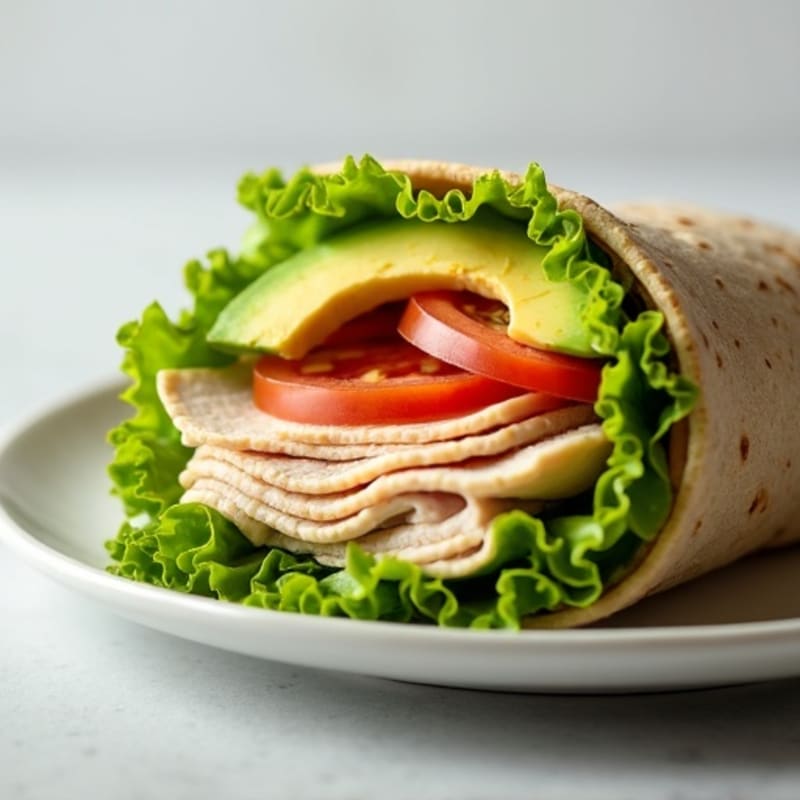 Fresh Turkey Avocado Wrap