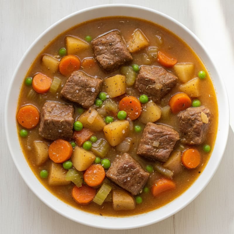Slow Cooker Beef and Vegetable Stew