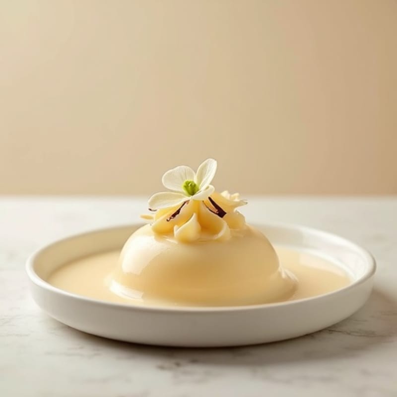 Silky Vanilla Protein Pudding