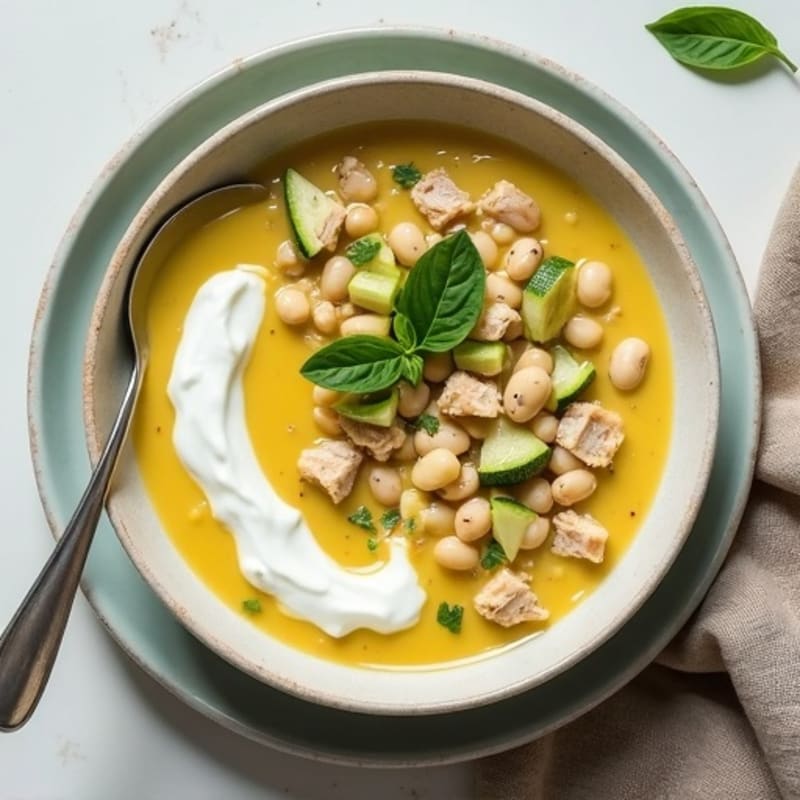 Creamy Protein-Packed Zucchini Soup