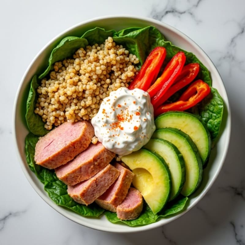 Spicy Tuna and Fresh Veggie Bowl