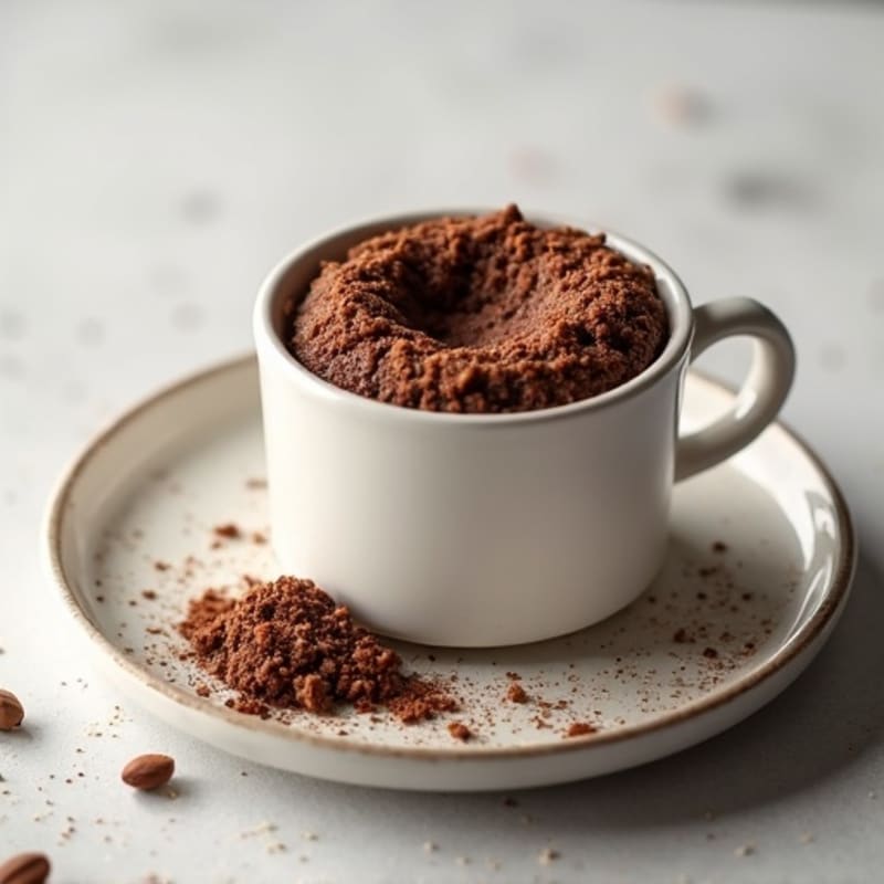 Healthy Chocolate Protein Mug Cake