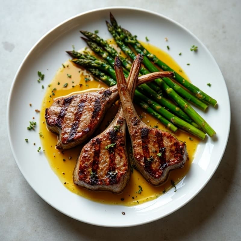 Grilled Herb Lamb Chops