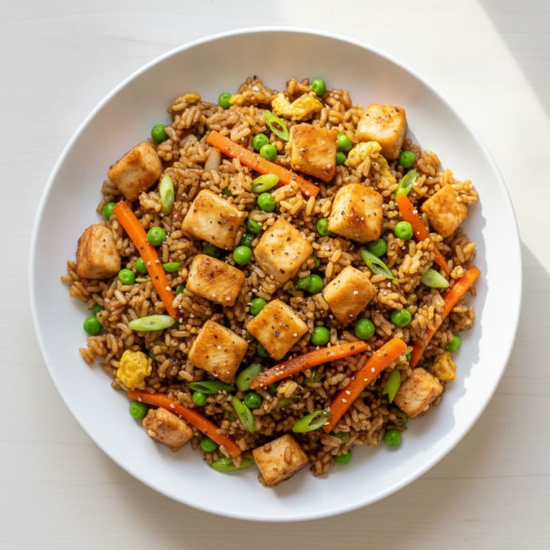 Savory Chicken and Vegetable Fried Rice