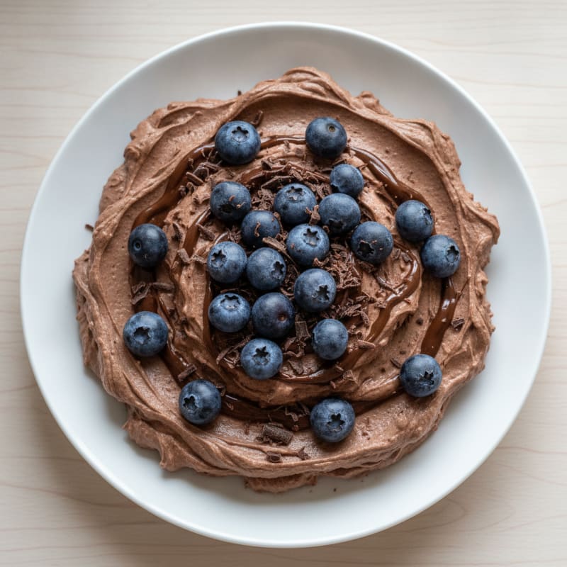 Greek Yogurt Chocolate Protein Mousse