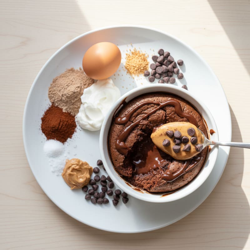 Chocolate Protein Mug Cake