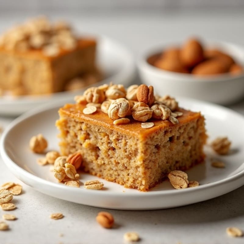 Protein-Packed Almond Butter Snack Cake