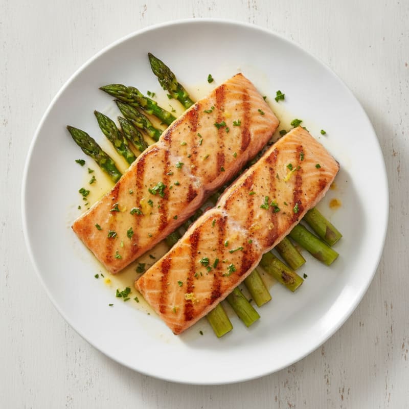 Lemon Herb Grilled Salmon