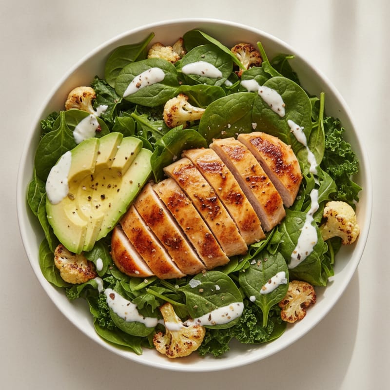 Lemon Herb Chicken Power Bowl