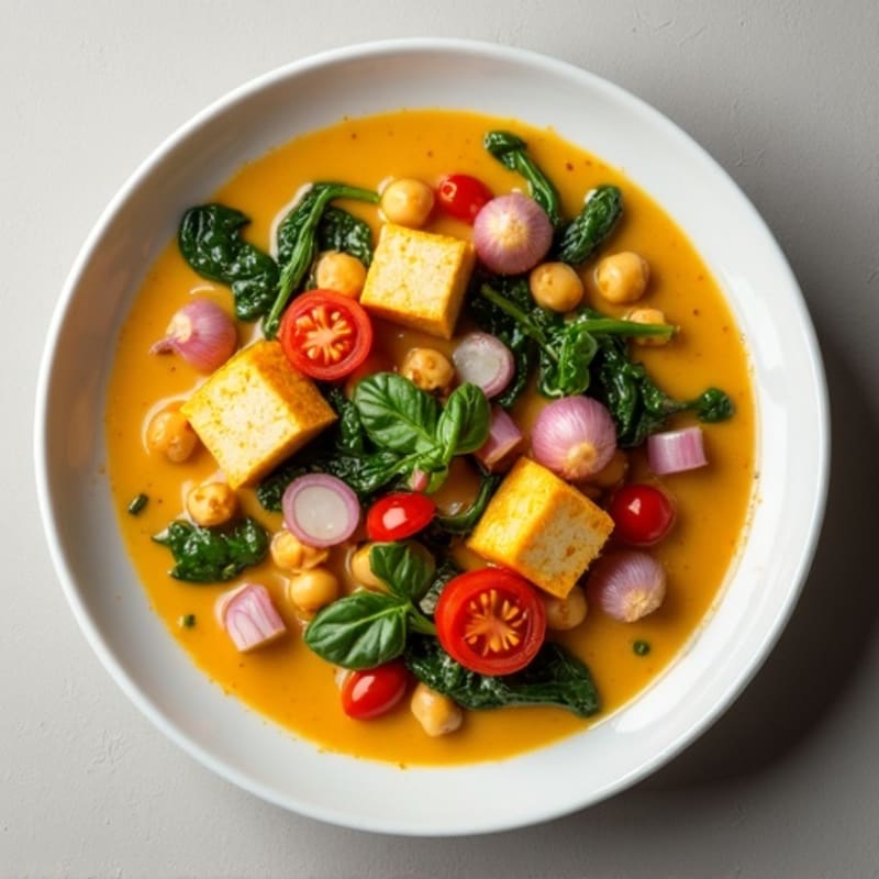 Creamy Coconut Curry Chickpea Stew