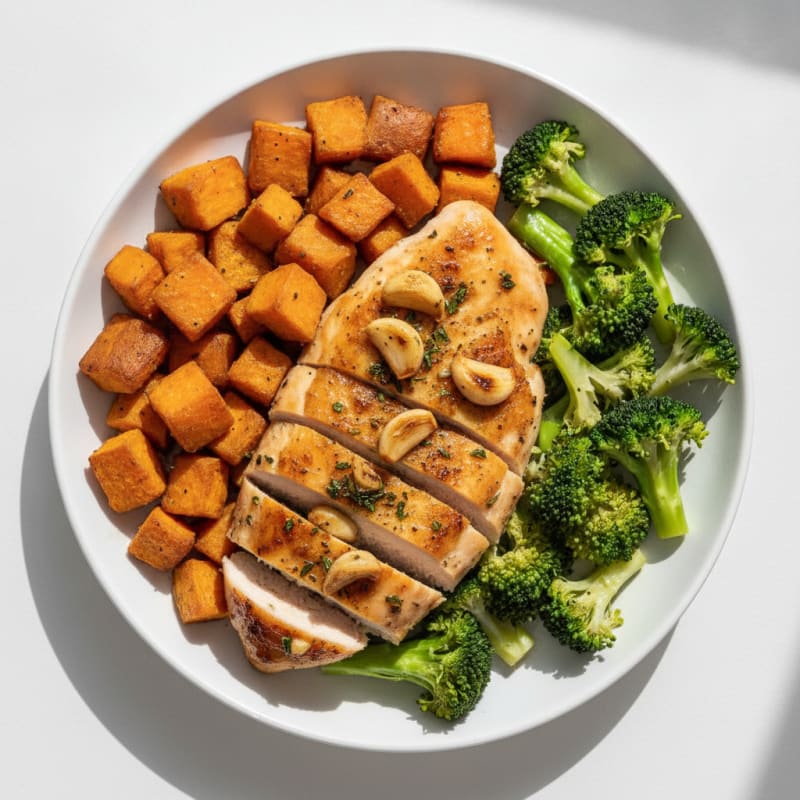 Garlic Herb Roasted Chicken