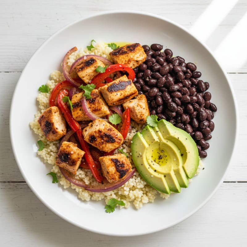 Chipotle Chicken and Black Bean Bowl