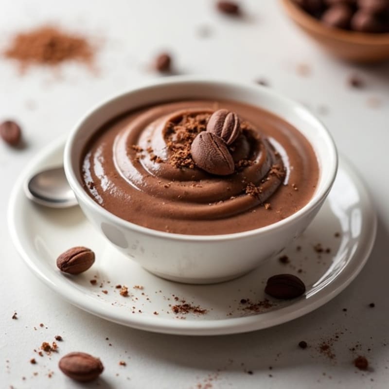 Silky Chocolate Protein Pudding with Greek Yogurt
