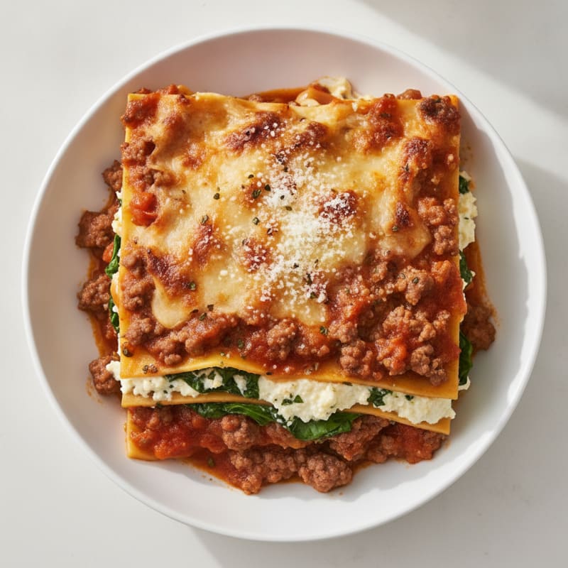 Classic Beef and Ricotta Lasagna