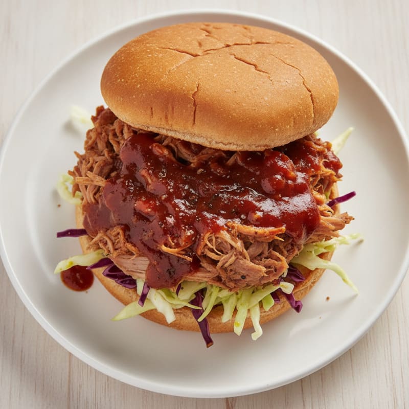 Classic BBQ Pulled Pork Sandwich