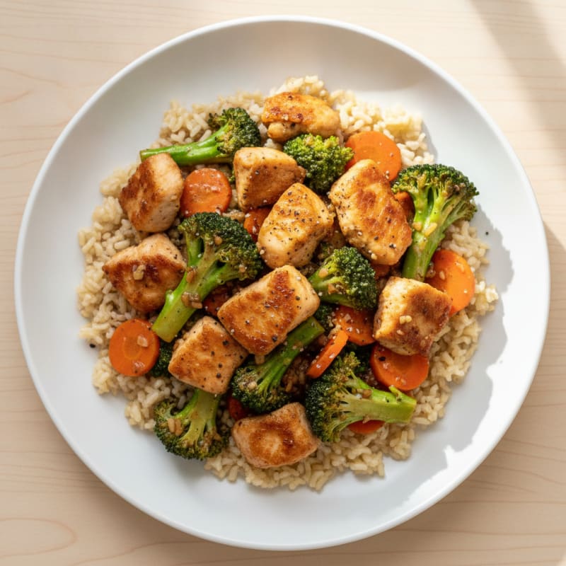 Quick Chicken & Broccoli Stir-Fry
