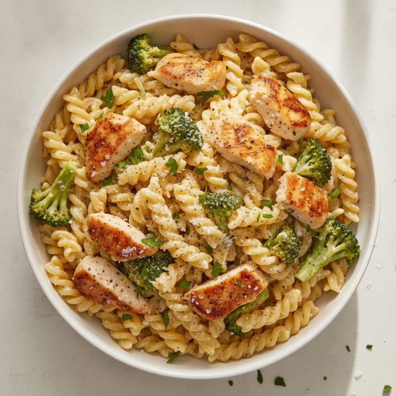 Chicken Alfredo Fettuccine Pasta